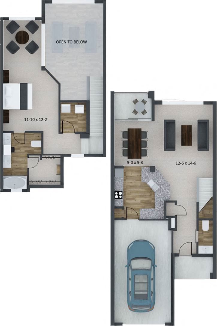 Westport Townhome/ Garage